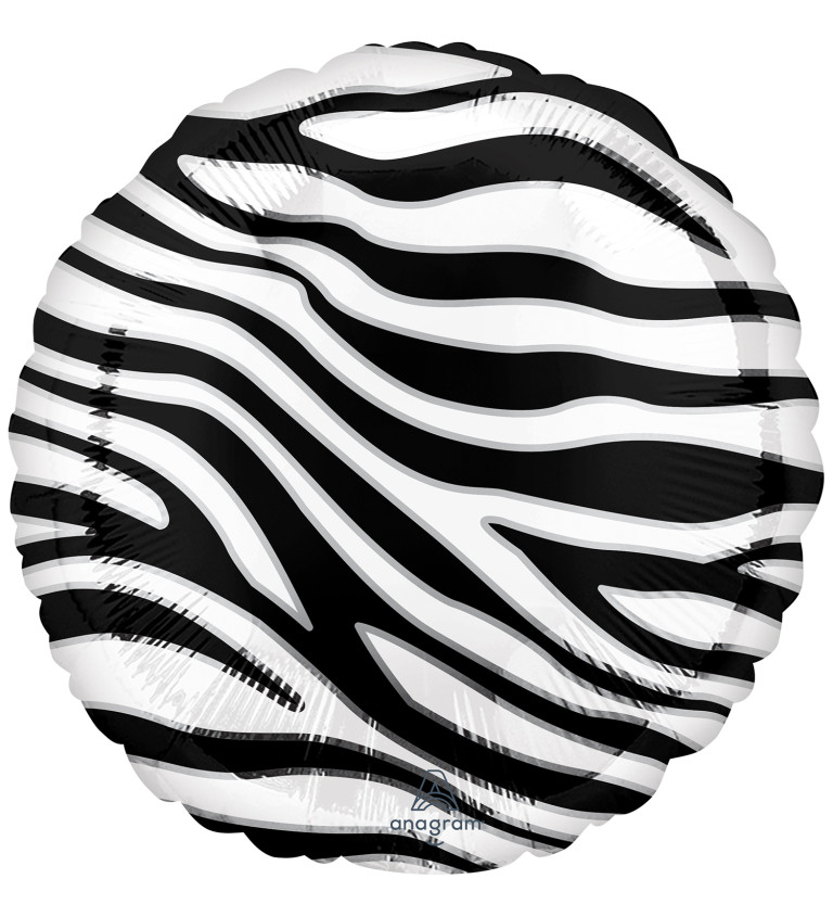 Balónek - zebra