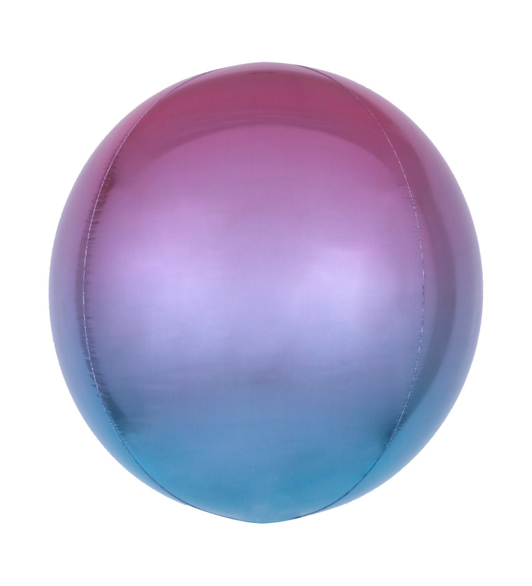 Balónek - růžovo-modrý