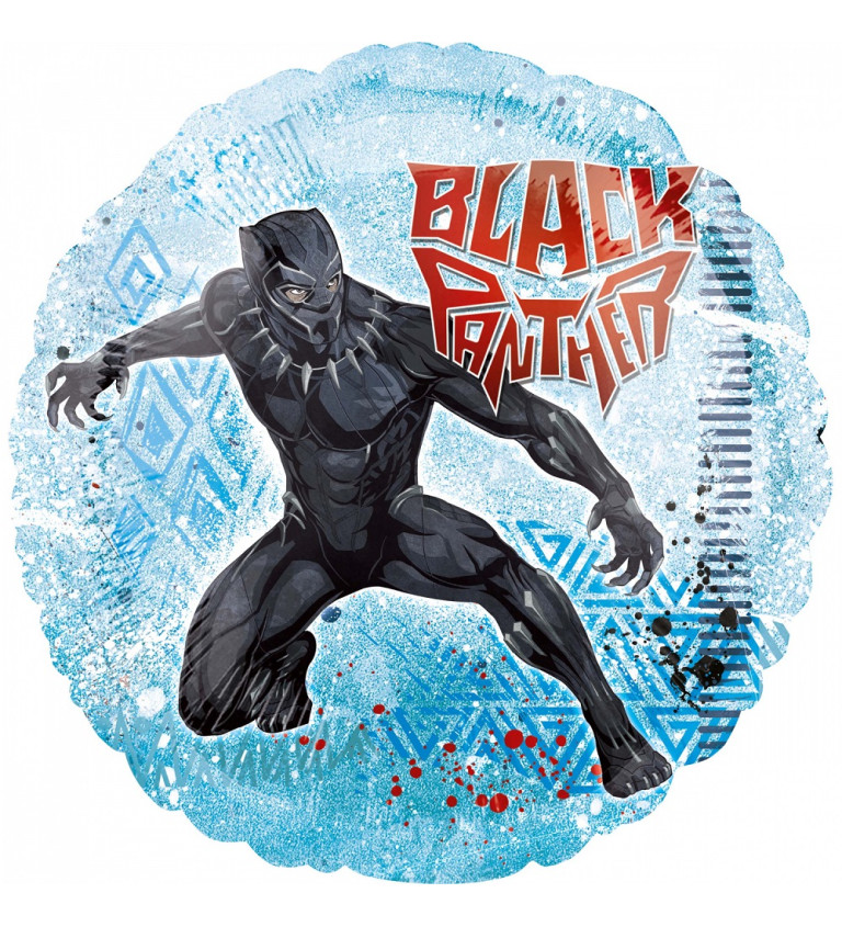 Balónek - Black Panther
