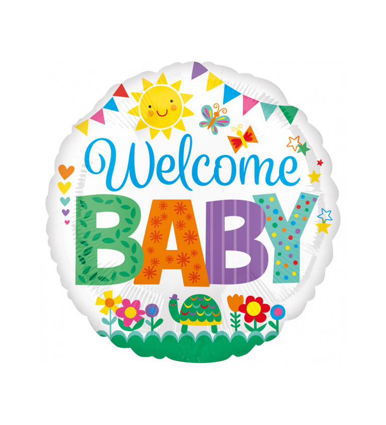 Baby welcome - balónek