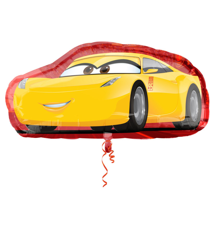 Race cars - balónek
