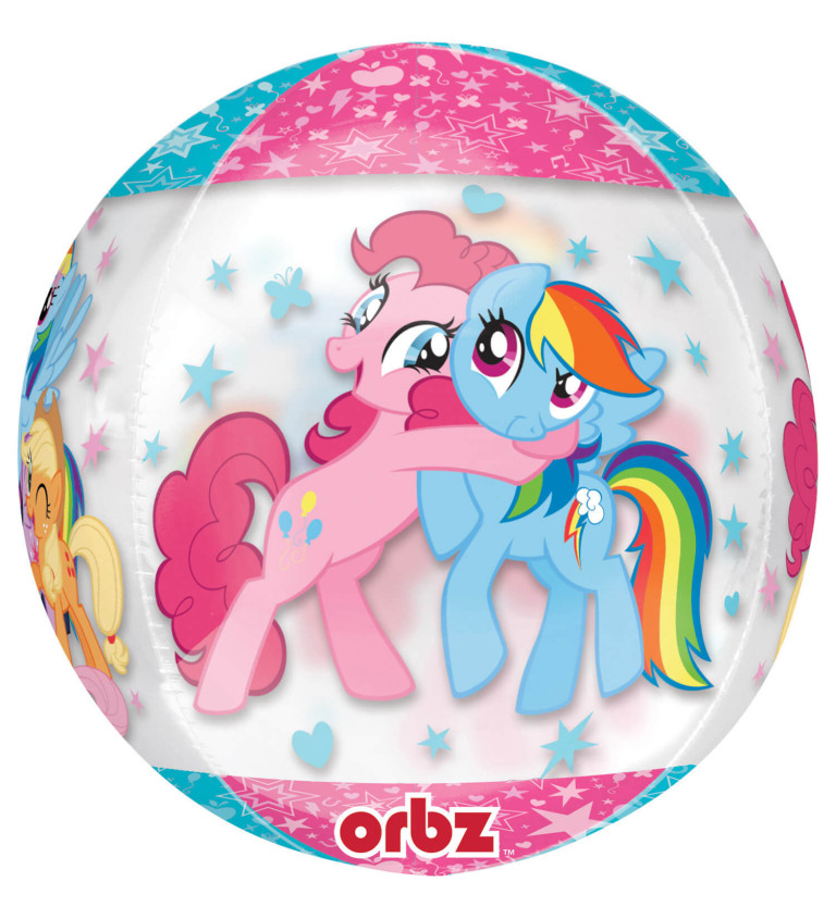 Průhledný balónek - My Little Pony