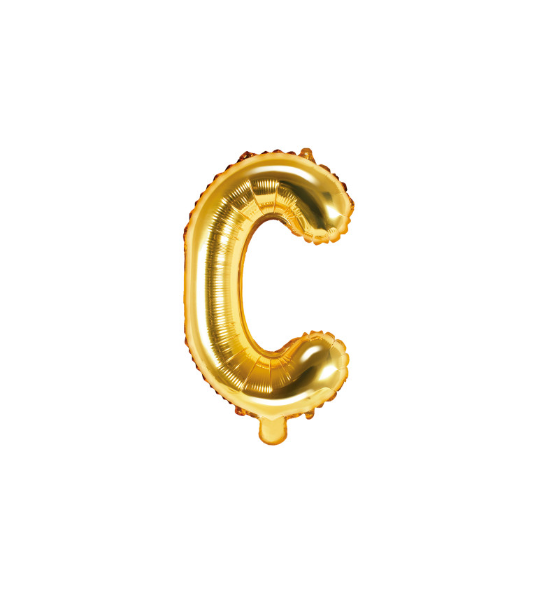 Fóliový balónek- písmeno C