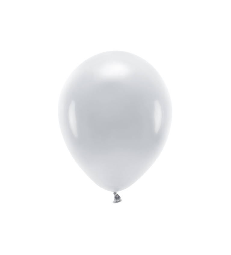 ECO balónky šedé - pastelové