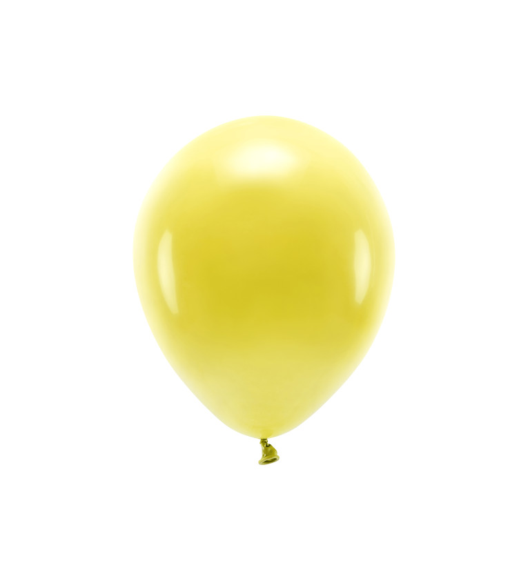 ECO balónky- tmavě žluté