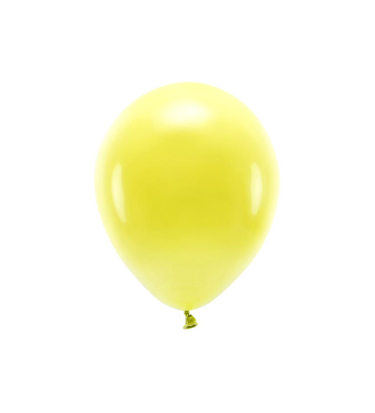 ECO balónky žluté (pastel)