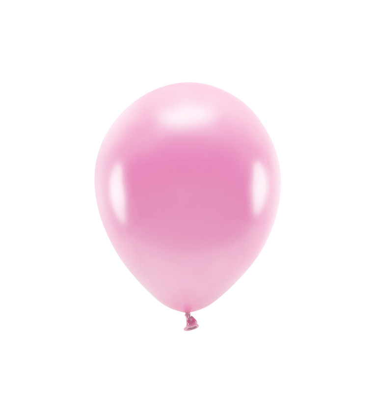 Růžový ECO balónek