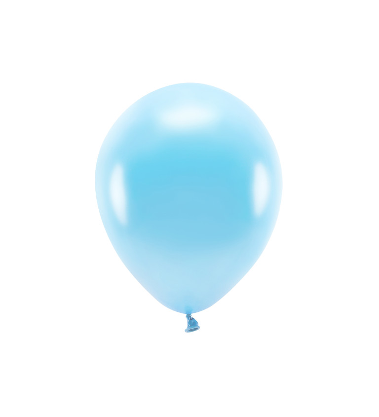 ECO metalické balónky - světle modré