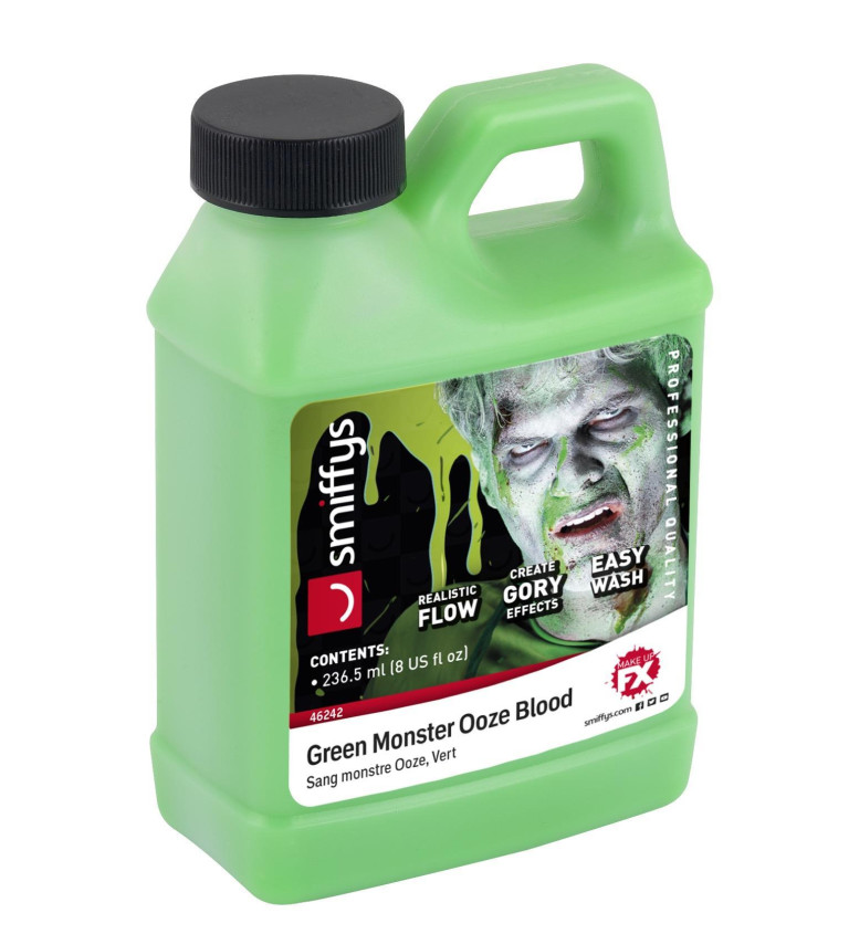 Krev zelená - lahev