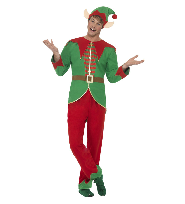 Vánoční kostým Elfa