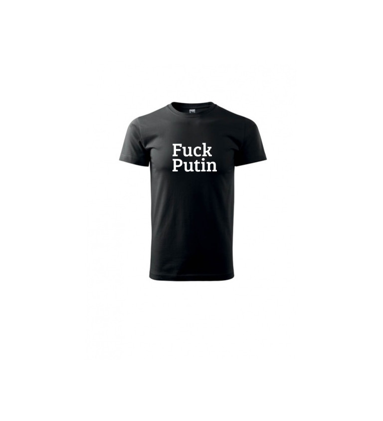 Tričko "Fuck Putin" - černé
