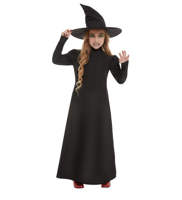 Dívčí kostým - Čarodějnice