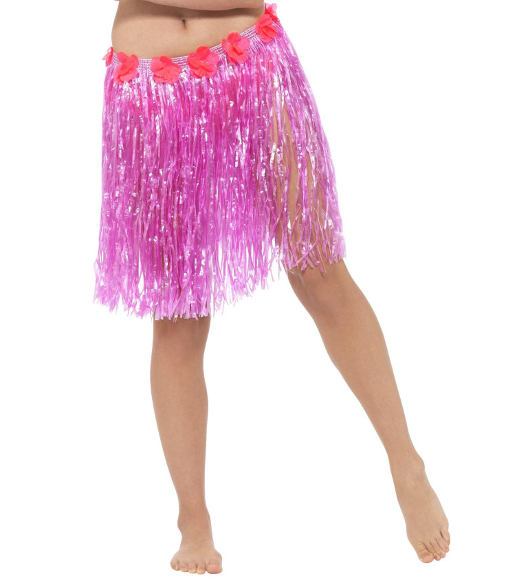 Havajská sukně - růžová