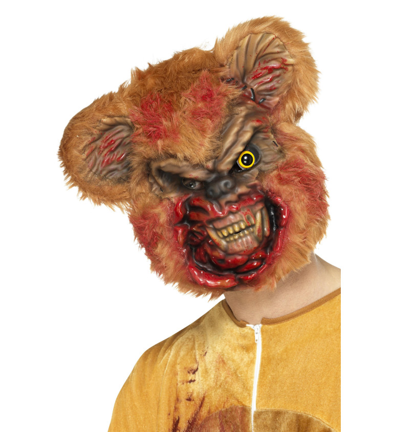 Maska zombie - medvěd