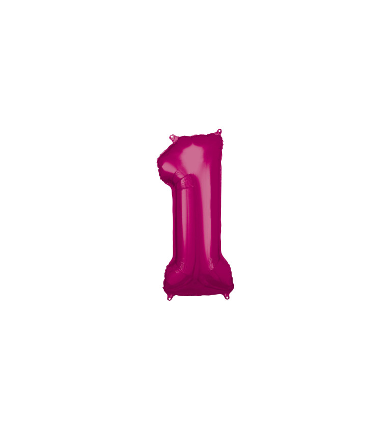 Růžový balónek 1