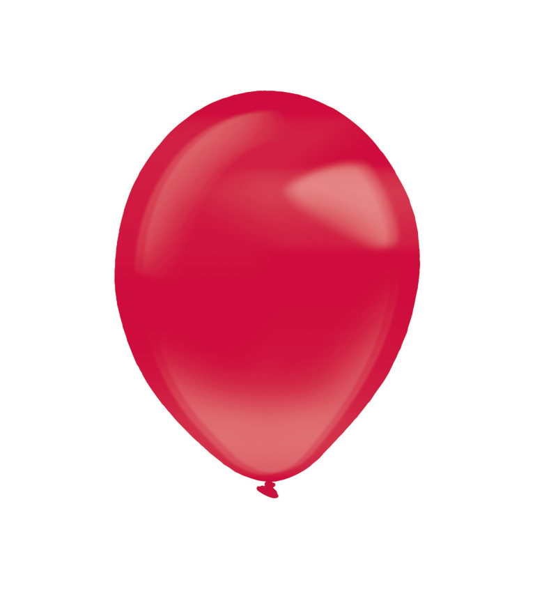Malinovo-červený balónek