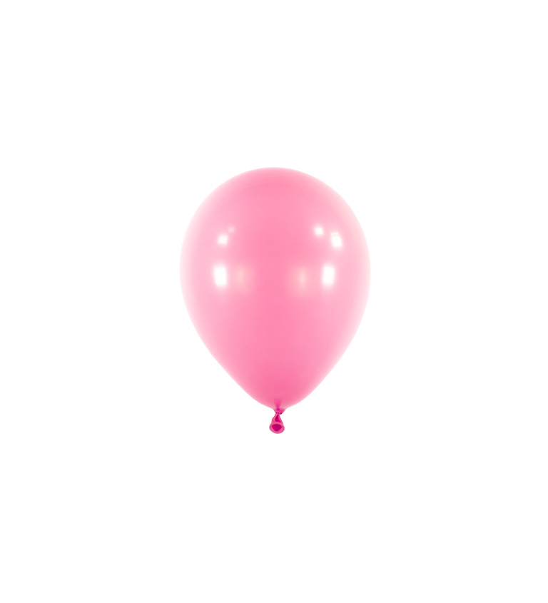 Růžový balónek