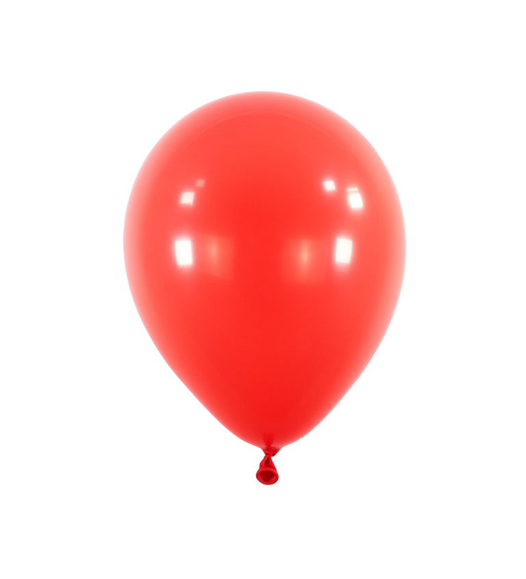 Červený balónek latexový