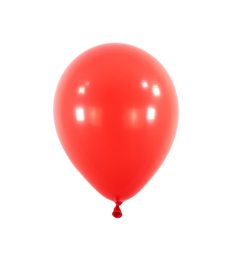 Červené latexové balónky