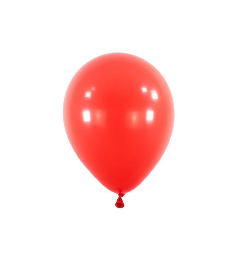 Červené latexové balónky