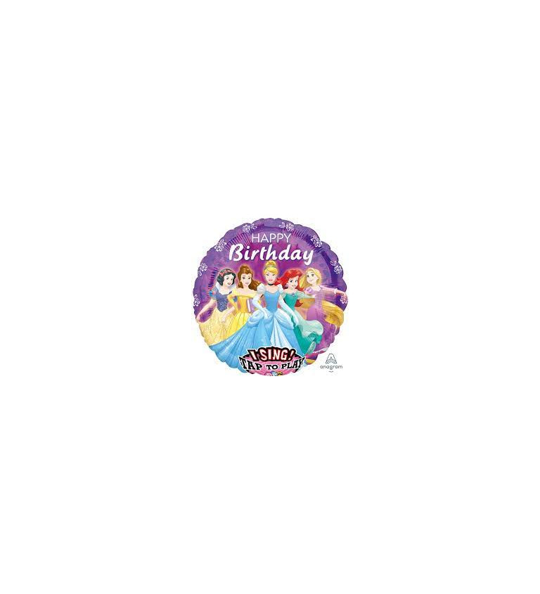Zpivajici balonek - Disney princezny