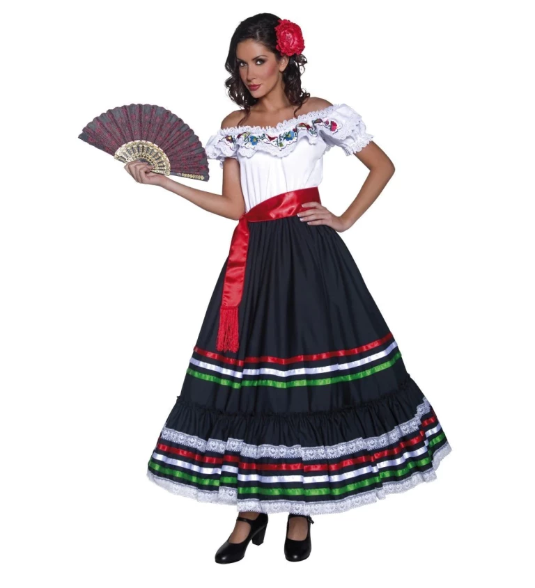Kostým - Mexičanka deluxe