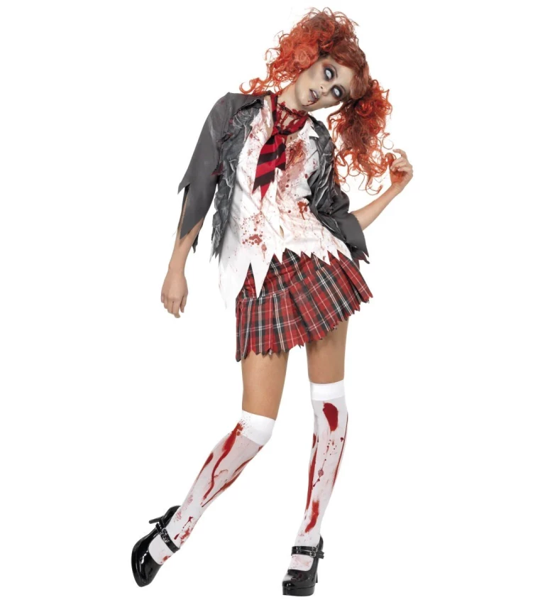 Kostým - Zombie žákyně