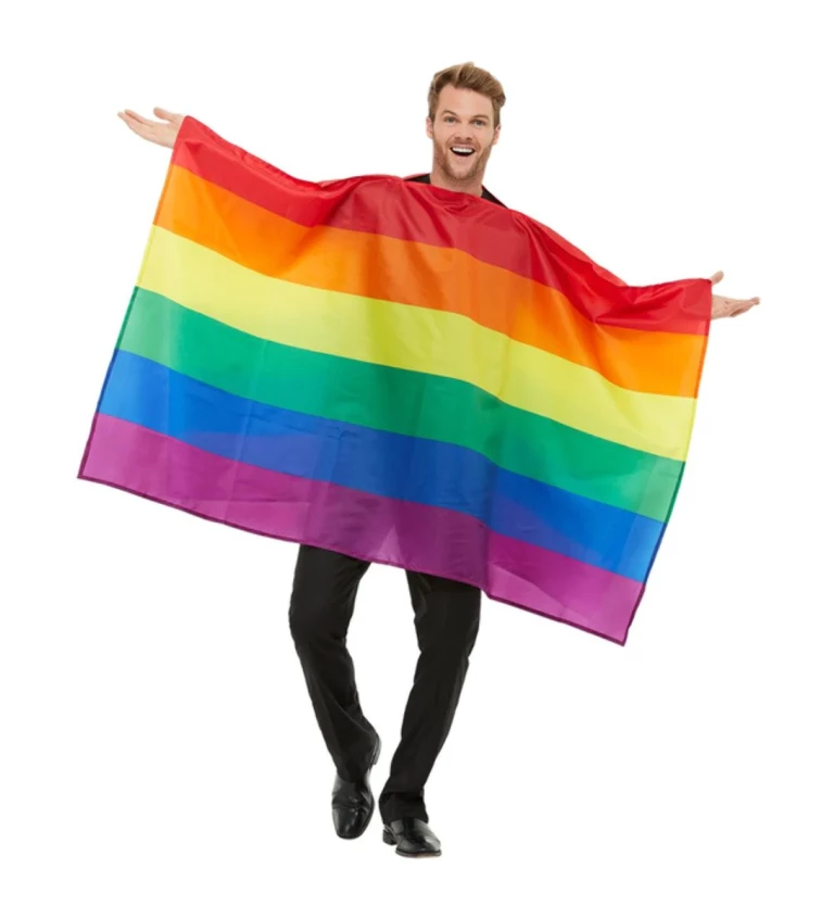 Kostým duhové vlajky- unisex