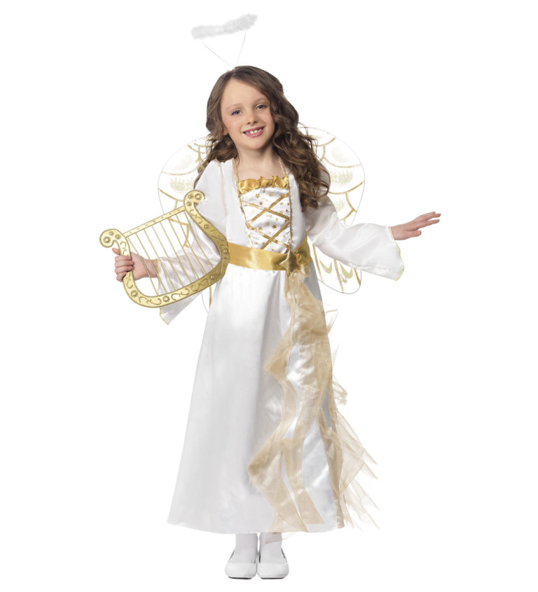 Dětský kostým - anděl deluxe