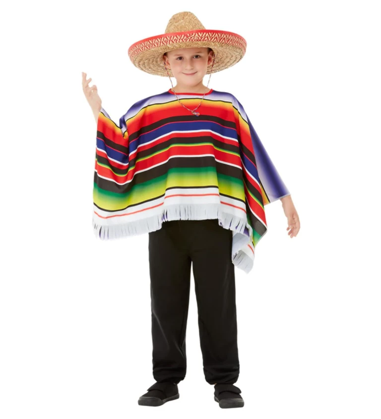 Dětské Poncho - Mexičan