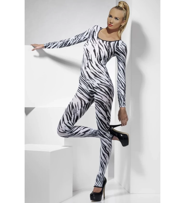 Bodysuit overal - motiv Zebra