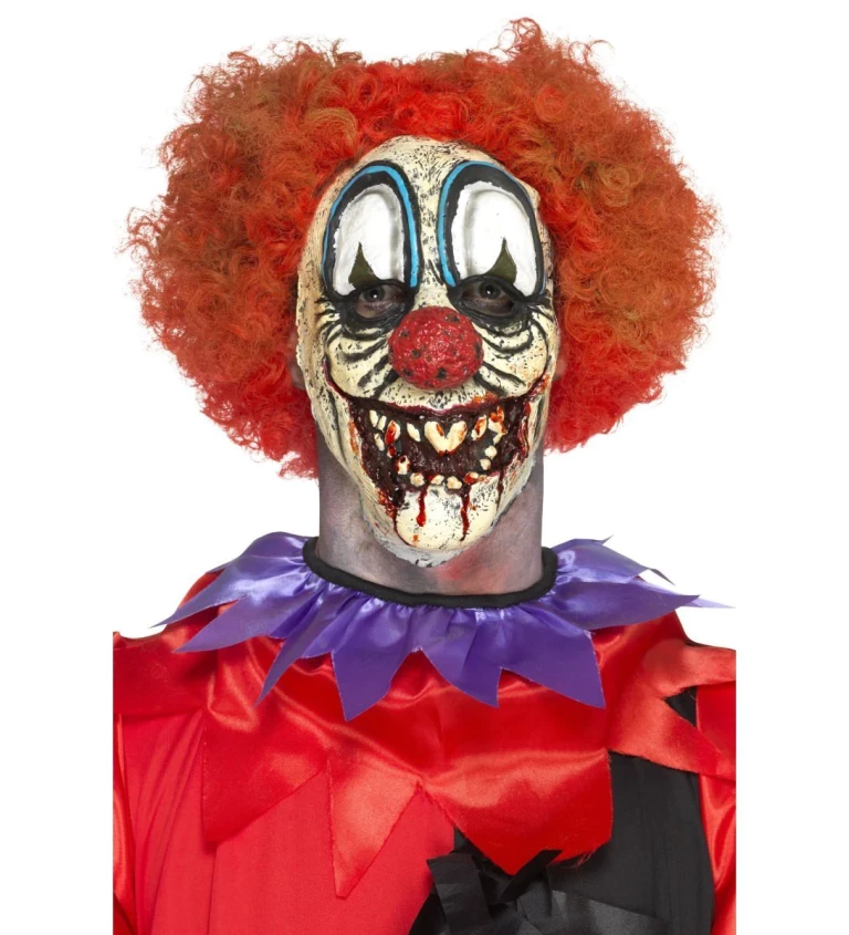 Smiffys Make-Up - latexová maska klauna