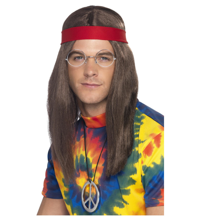 Hippie sada s parukou