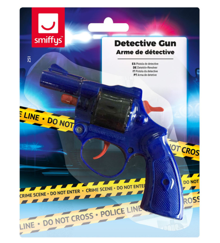 Policejní revolver - doplněk kostýmu policisty
