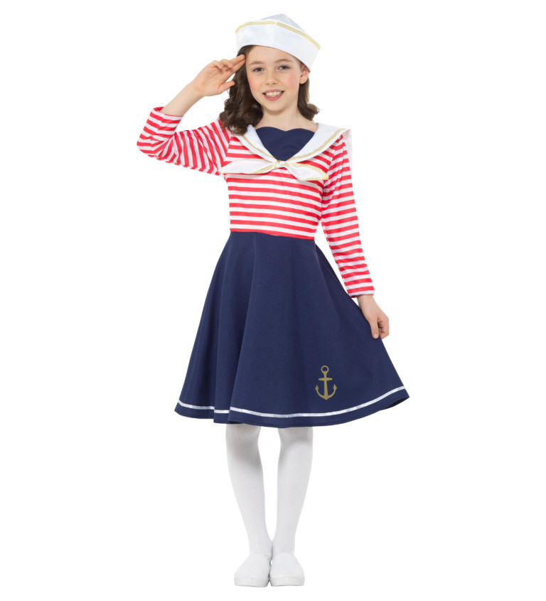 Námořnice - dívčí kostým