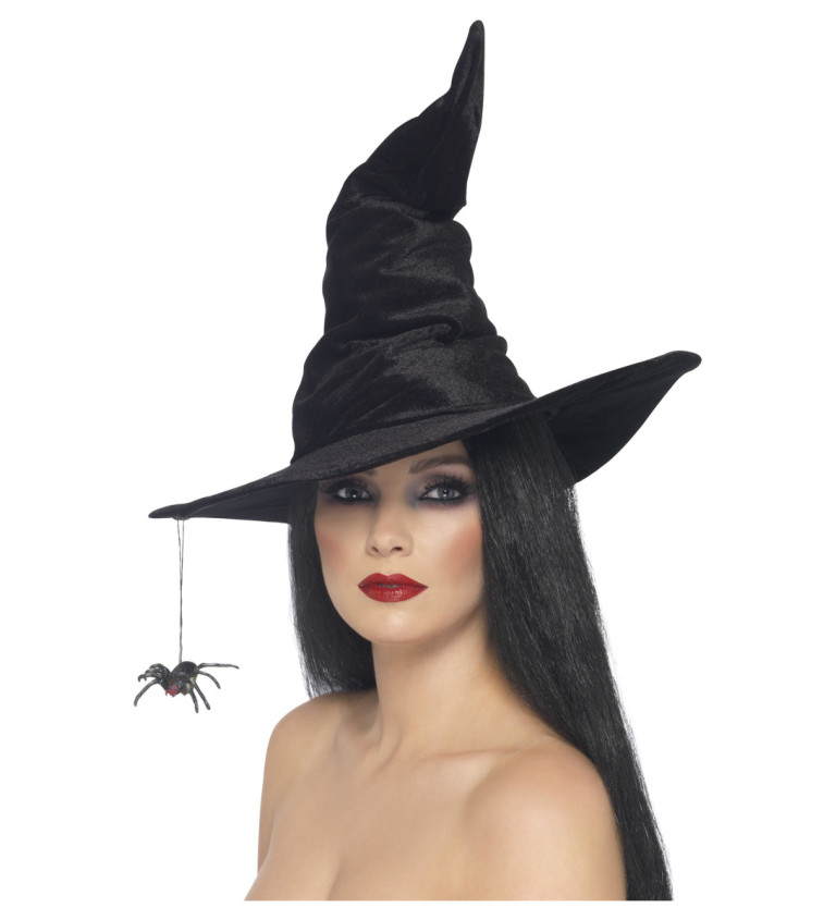 Čarodejnický klobouk - pavouk na pavučině