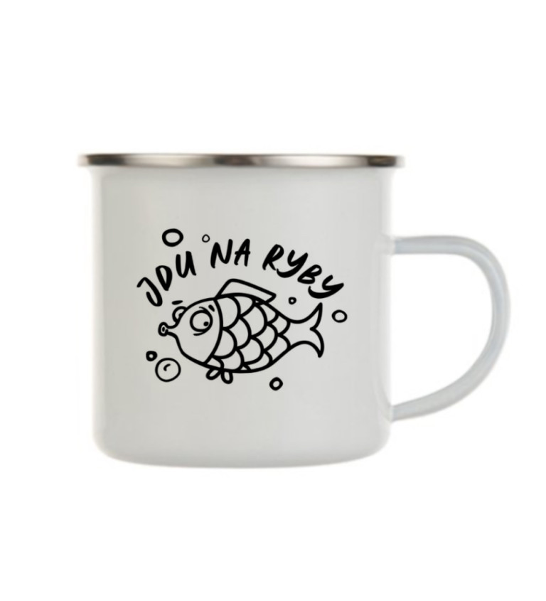 Plecháček bílý-  Jdu na ryby