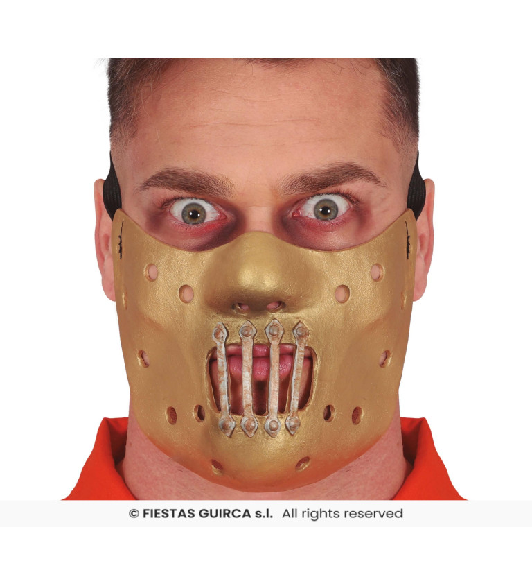 Půlmaska vraha latex