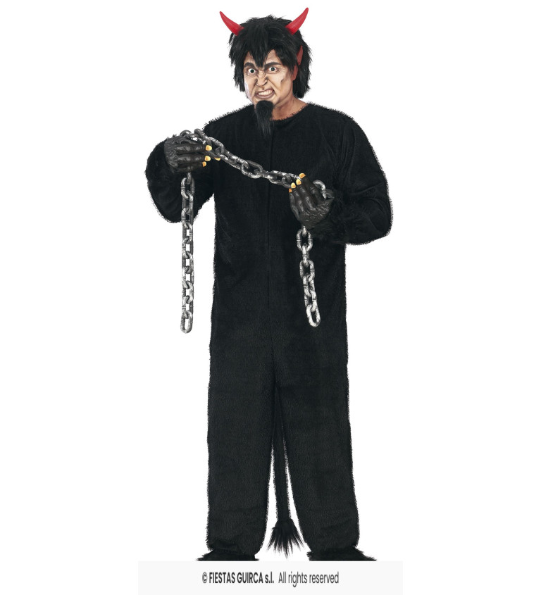 Pánský kostým Krampus M