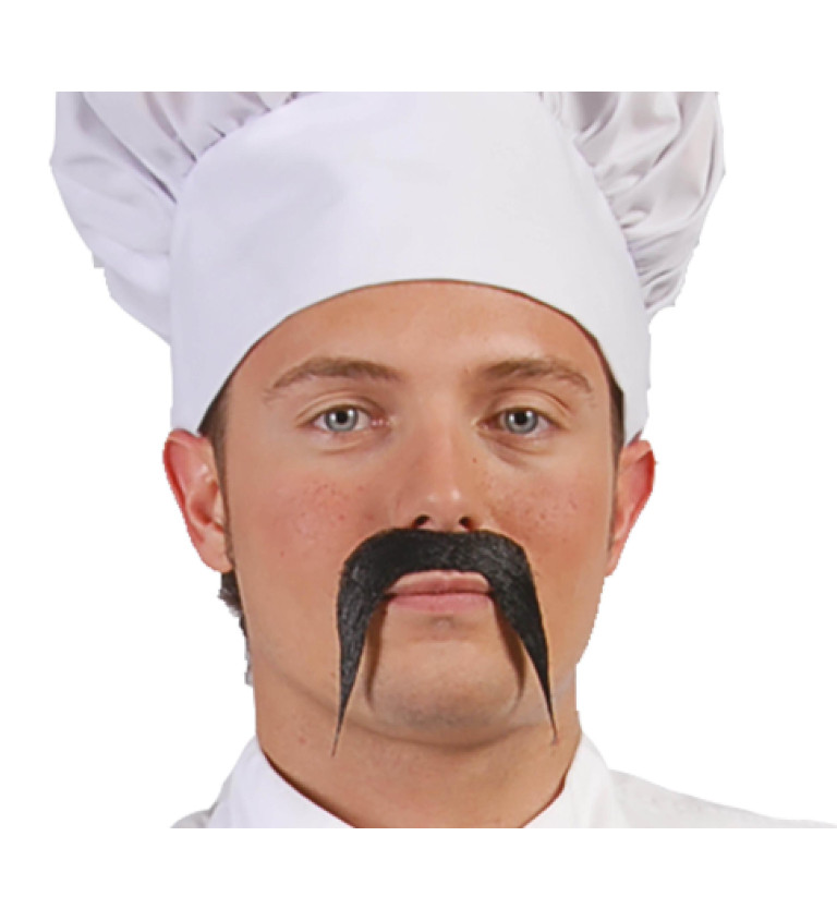 Čínský knír - černý