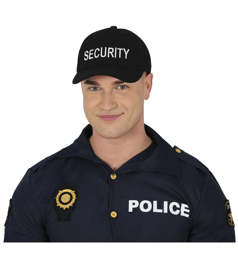 Kšiltovka pro ochranku černá