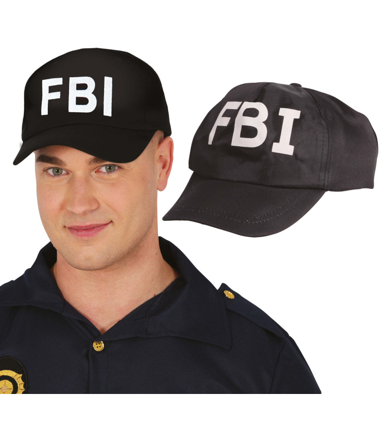 Klobouk F.B.I.  černý