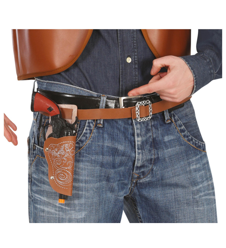 Pouzdro na náboje s pistolí