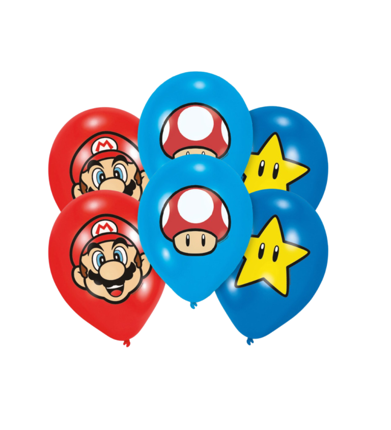 Super Mario- balonky