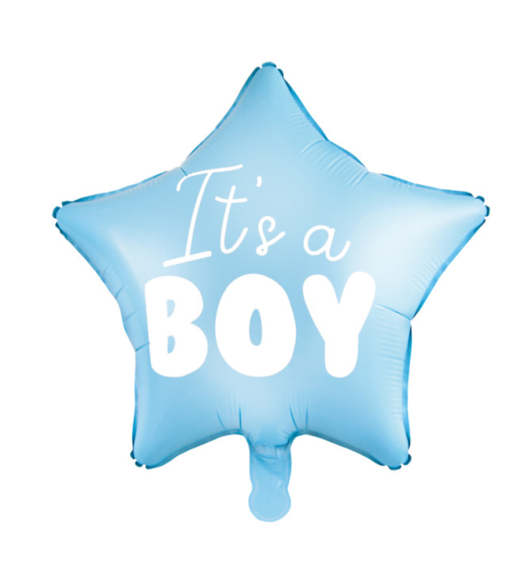 Modrý balónek "It's a boy"