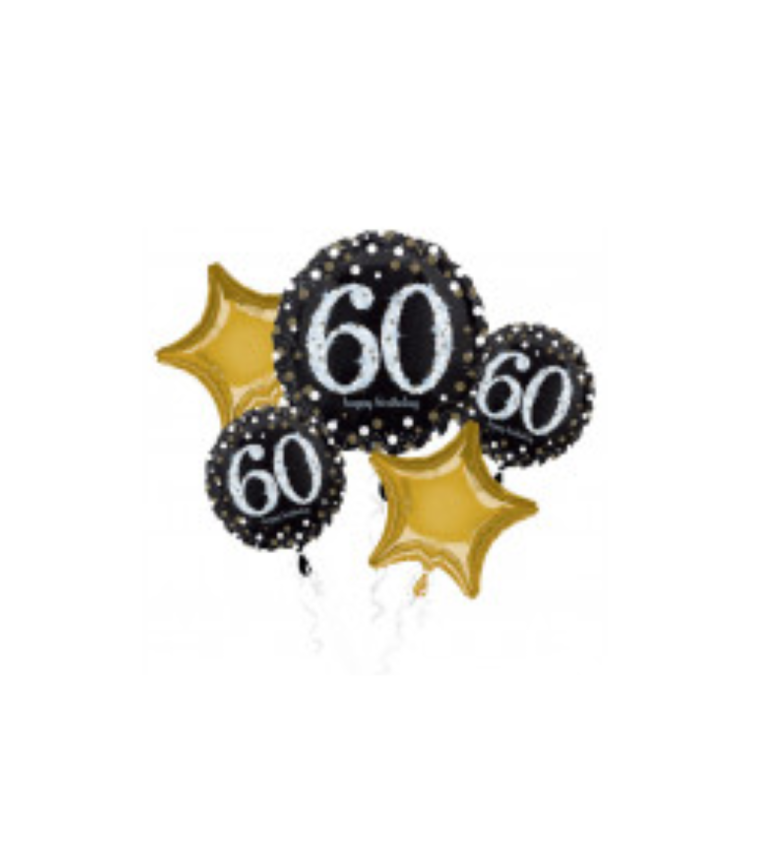 Sada balónků - 60 let