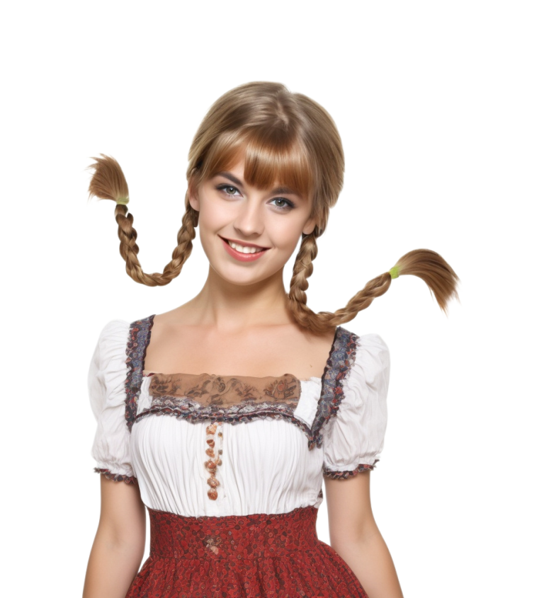 Dámská paruka farmářova žena