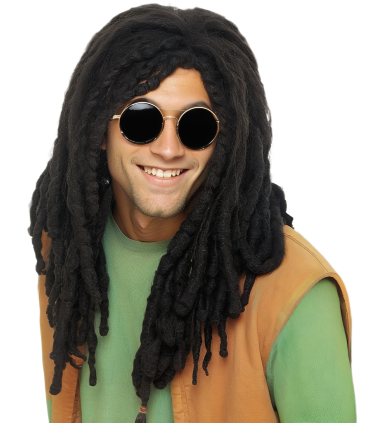 Pánská paruka hippe dredy