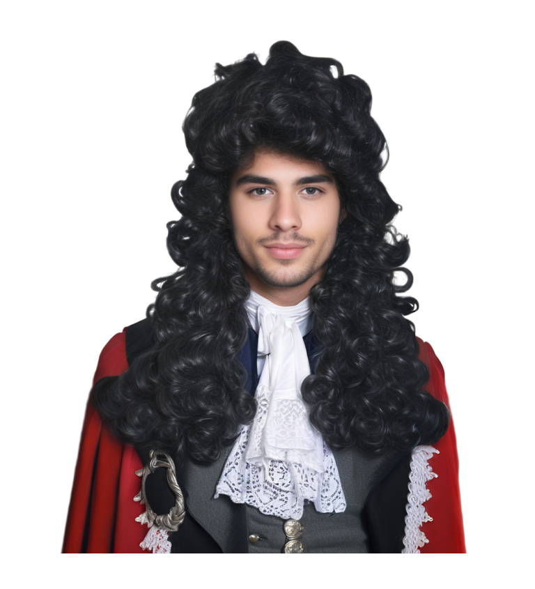 Pánská paruka nóbl mořeplavec