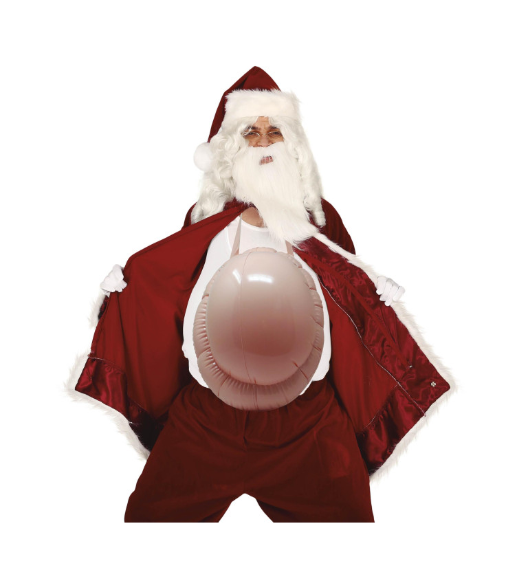 Nafukovací břicho pro Santu